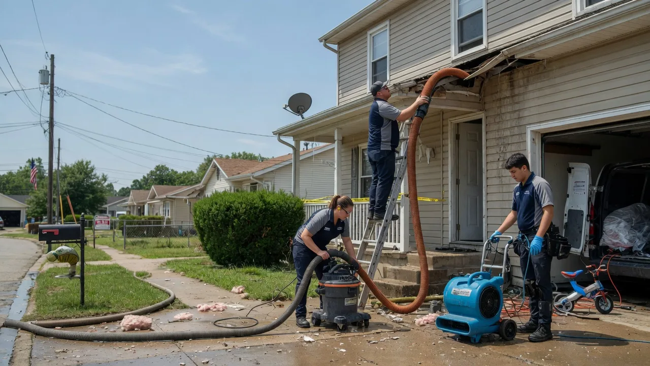 Water Damage Restoration in Moreauville, LA near me